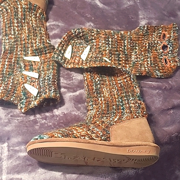 Bearpaw Knit Boots - Picture 3 of 6